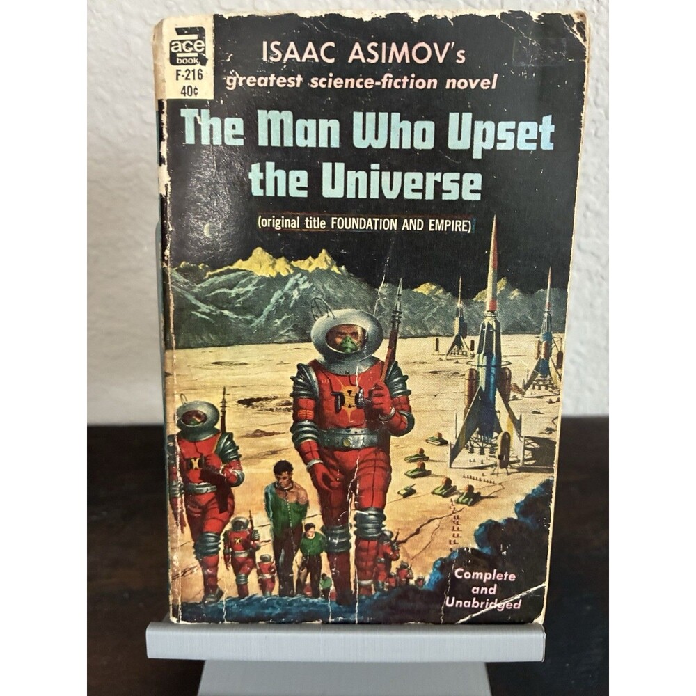 The Man Who Upset The Universe By Isaac Asimov Paperback 1952 First Edition